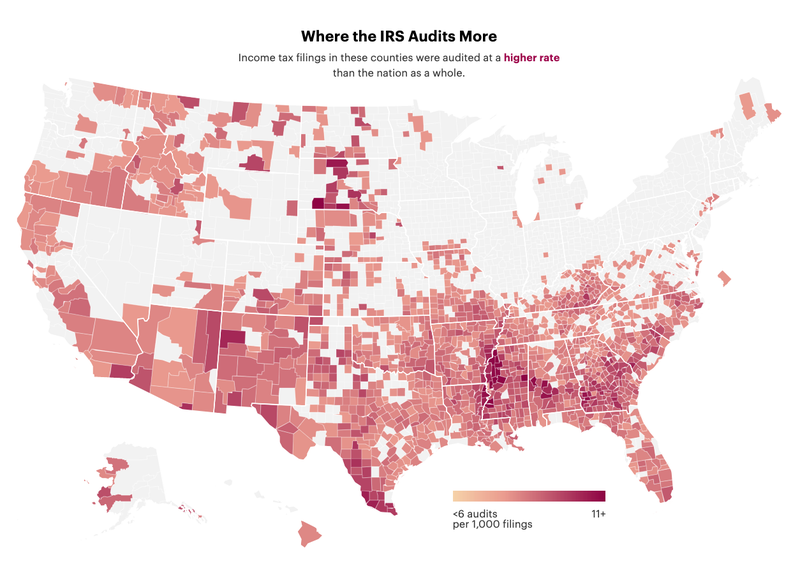 Illustration for article titled Racism by the Numbers: How the Internal Revenue Service Targets Poor Black Taxpayers